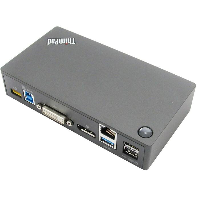 Lenovo 40A7 ThinkPad Dockingstation Port Laptop Notebook Power ohne Netzteil