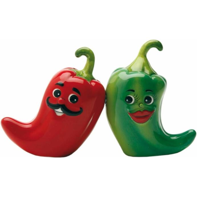 S&P Hot Chilli Peppers handbemalt Dekoration Geschenkidee