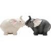 S&P Elephants handbemalt Dekoration Geschenkidee Gewürzstreuer