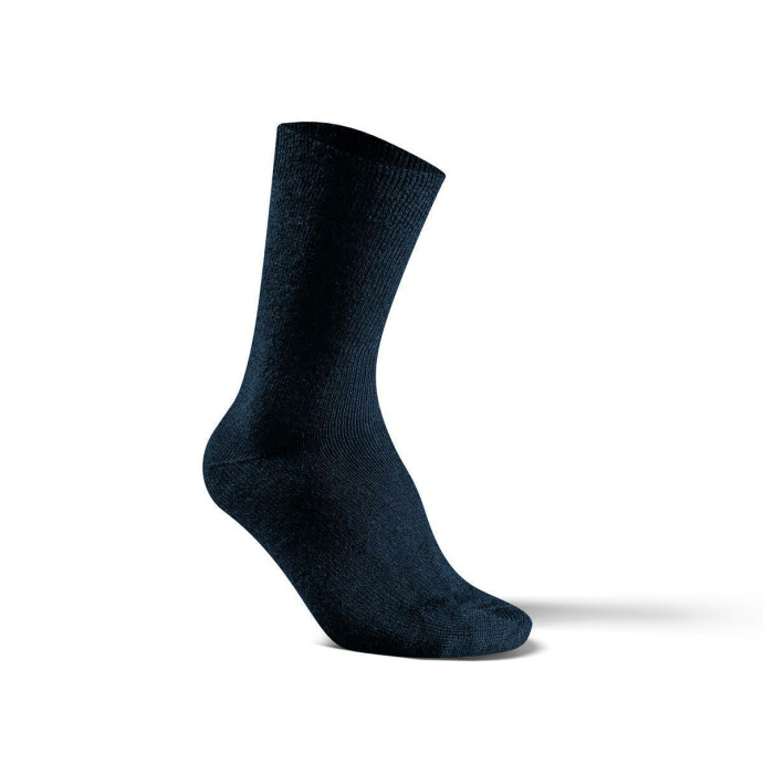 Fellhof Alpaka Merino Socke Business-Socken atmungsaktiv dunkelblau 35-38