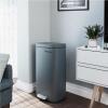Mülleimer 30 Liter|Grau|Abfalleimer|Inneneimer Kunststoff|luftdicht
