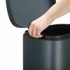 Mülleimer 30 Liter|Grau|Abfalleimer|Inneneimer Kunststoff|luftdicht