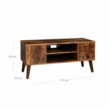 TV-Lowboard|TV-Regal|Fernsehtisch|Fernsehschrank 50/60er Jahre Look