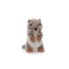 Murmeltier stehend Stofftier Kuscheltier Plüschtier 20 cm grau