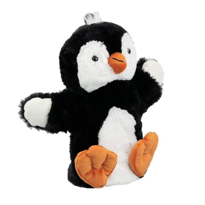 Handpuppe Pinguin Kuscheltier Plüschtier Schmusetier Plüsch