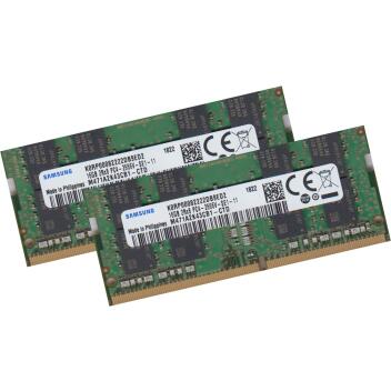 Samsung 32Gb 2x 16Gb 2666MHz Ram Speicher 260Pin...