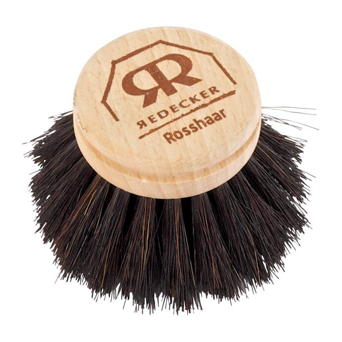 Redecker Ersatzkopf Spülbürste Buchenholz Rosshaar Ø 4 cm