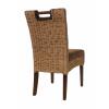 Rattanstuhl Esszimmerstühle 4er SET Bilbao vollgepolstert brown