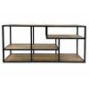 Standregal Raumteiler Bücher Regal Medienregal Bücherbord 130x60x36cm