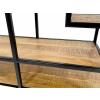 Standregal Raumteiler Bücher Regal Medienregal Bücherbord 130x60x36cm