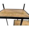 Stand Regal Bücher Regal Raumteiler Bücherbord 75 x 115 x 36 cm