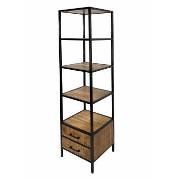 Bücherregal Stand Regal Bücherbord 40x180x40 cm...