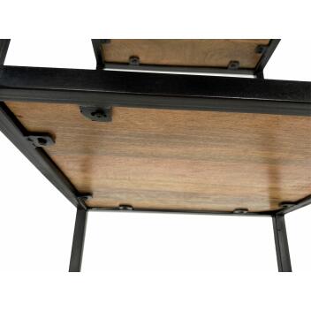 Bücherregal Stand Regal Bücherbord 40x180x40 cm mit Schubladen