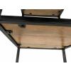 Bücherregal Stand Regal Bücherbord 40x180x40 cm mit Schubladen