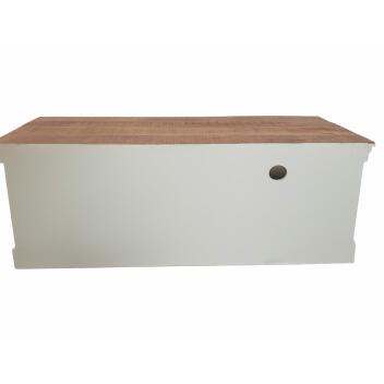 TV Lowboard TV Schrank B 114 H 45 cm Massivholz Fernsehschrank Ibiza