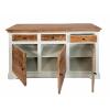 Sideboard Anrichte B 140 H 90 cm Kommode 3türig Ibiza Massivholz