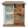 Barschrank B 72 H 80 cm Weinregal Wein Schrank Hausbar Weinbar