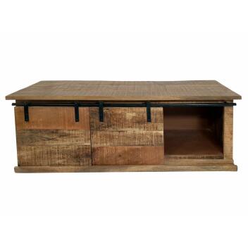 TV Lowboard Massivholz B 125 H 45 cm TV Schrank Fernsehschrank