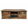 TV Lowboard Massivholz B 125 H 45 cm TV Schrank Fernsehschrank