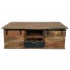 TV Lowboard Massivholz B 125 H 45 cm TV Schrank Fernsehschrank