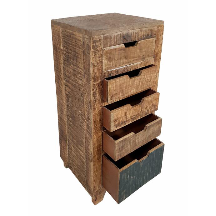Schubladen Kommode B 40 H 92 cm Schubkastenturm Anrichte Sideboard