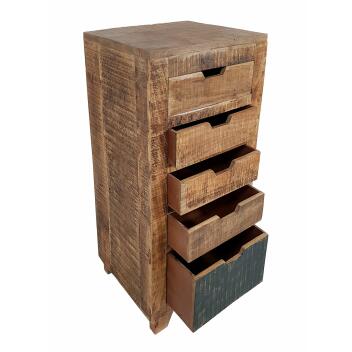 Schubladen Kommode B 40 H 92 cm Schubkastenturm Anrichte Sideboard