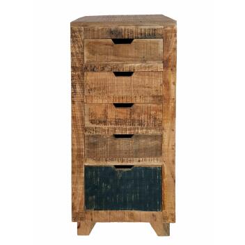 Schubladen Kommode B 40 H 92 cm Schubkastenturm Anrichte Sideboard