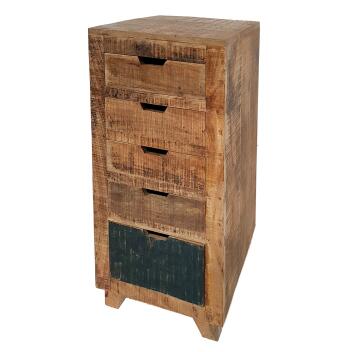 Schubladen Kommode B 40 H 92 cm Schubkastenturm Anrichte Sideboard