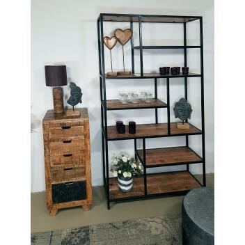 Schubladen Kommode B 40 H 92 cm Schubkastenturm Anrichte Sideboard