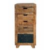 Schubladen Kommode B 40 H 92 cm Schubkastenturm Anrichte Sideboard