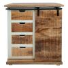Schubladen Kommode Anrichte Sideboard B 72 H 80 cm California weiß