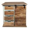 Schubladen Kommode Anrichte Sideboard B 72 H 80 cm California weiß