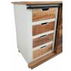 Schubladen Kommode Anrichte Sideboard B 72 H 80 cm California weiß
