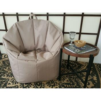 Sitzsessel Set Sitzsack Relaxsessel mit Hocker Big Bamba formstabil