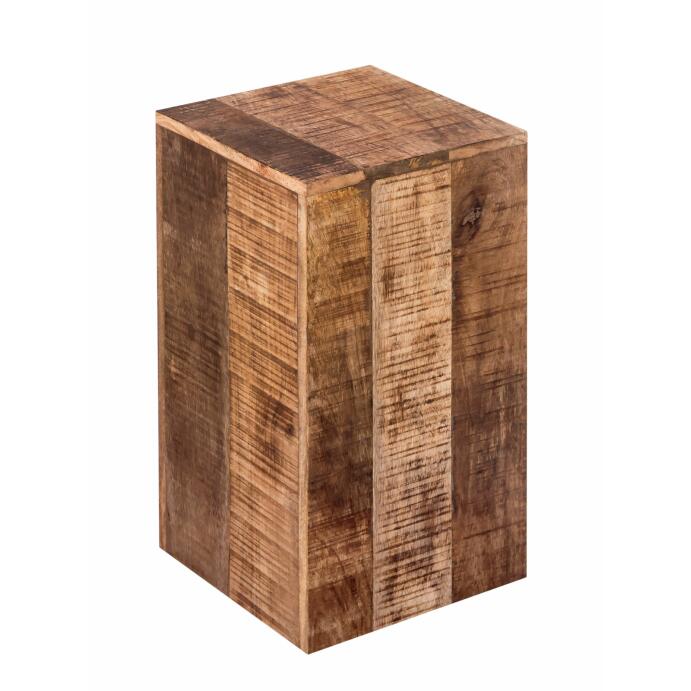 Blumensäule Hocker Pflanzenständer Beistelltisch 27x27 cm quadratisch