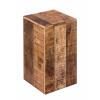 Blumensäule Hocker Pflanzenständer Beistelltisch 27x27 cm quadratisch