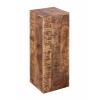 Blumensäule Hocker Pflanzenständer Beistelltisch 27x27 cm quadratisch
