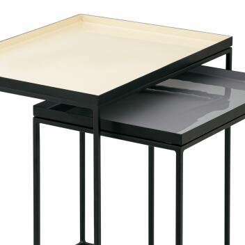 Beistelltisch 2er Set Satztisch Dekotisch Sofatisch Copenhagen Emaille