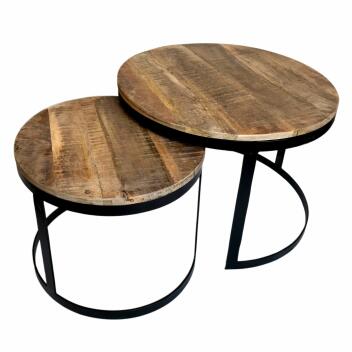 Couchtisch 2er Set Beistelltisch Wohnzimmertisch Austin vers. Farben