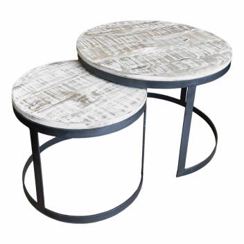 Couchtisch 2er Set Beistelltisch Wohnzimmertisch Austin vers. Farben