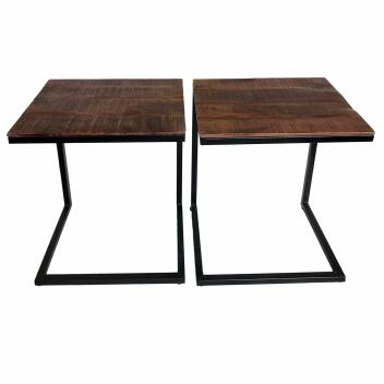 Couchtisch 2er Set Wohnzimmer-Tisch-Set Beistelltisch...