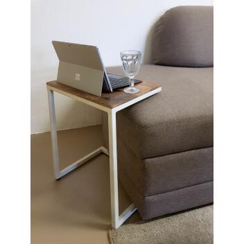Couchtisch 2er Set Wohnzimmer-Tisch-Set Beistelltisch Atlanta Metall