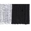 Badematte Set 2er groß 80x50 Baumwolle Badezimmerteppich schwarz-weiß