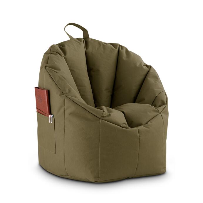 Sitzsessel Sitzsack Garten Sessel outdoor Big Bamba formstabil beige