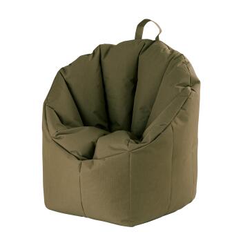 Sitzsessel Sitzsack Garten Sessel outdoor Big Bamba formstabil beige