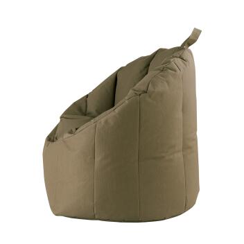 Sitzsessel Sitzsack Garten Sessel outdoor Big Bamba formstabil beige