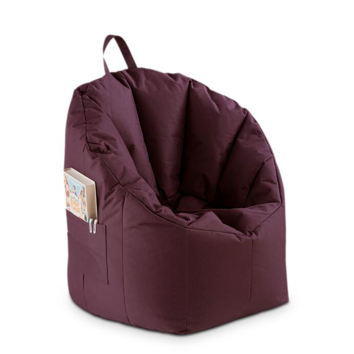 Sitzsessel Sitzsack Garten Sessel outdoor sehr formstabil bordeaux