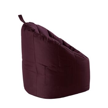 Sitzsessel Sitzsack Garten Sessel outdoor sehr formstabil bordeaux