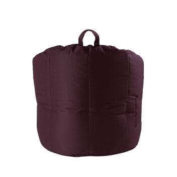 Sitzsessel Sitzsack Garten Sessel outdoor sehr formstabil bordeaux