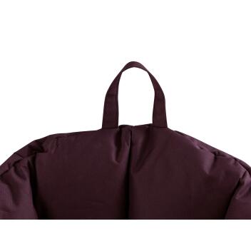 Sitzsessel Sitzsack Garten Sessel outdoor sehr formstabil bordeaux